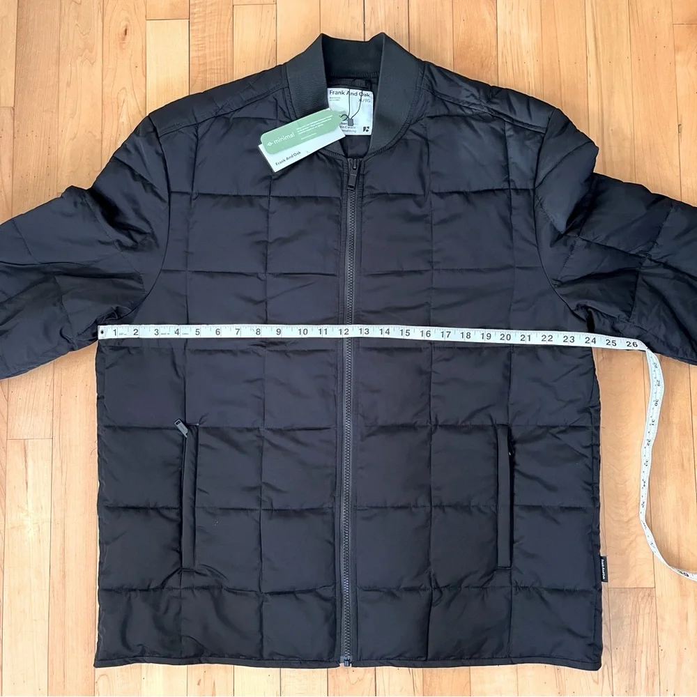 Frank and Oak Skyline Classic Bomber in Black - Picture 5 of 8